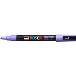 Uni Posca PC-3M Paint Marker Fine 1.3mm Bullet Tip Lilac