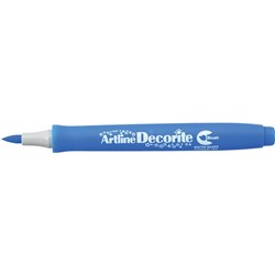 Artline Decorite Standard Markers Brush Nib Blue Box Of 12