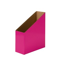 Visionchart Creative Kids Cardboard Magazine Box Magenta Pack of 5