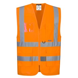 Portwest Hi-Vis Executive Vest Large Orange