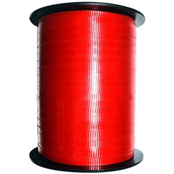 Rainbow Curling Ribbon 5mm x 500m Red
