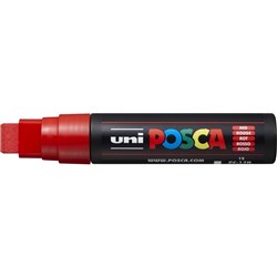 Uni Posca PC-17K Paint Marker Extra Broad 15mm Chisel Tip Red