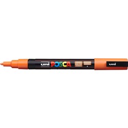 Uni Posca PC-3M Paint Marker Fine 1.3mm Bullet Tip Orange
